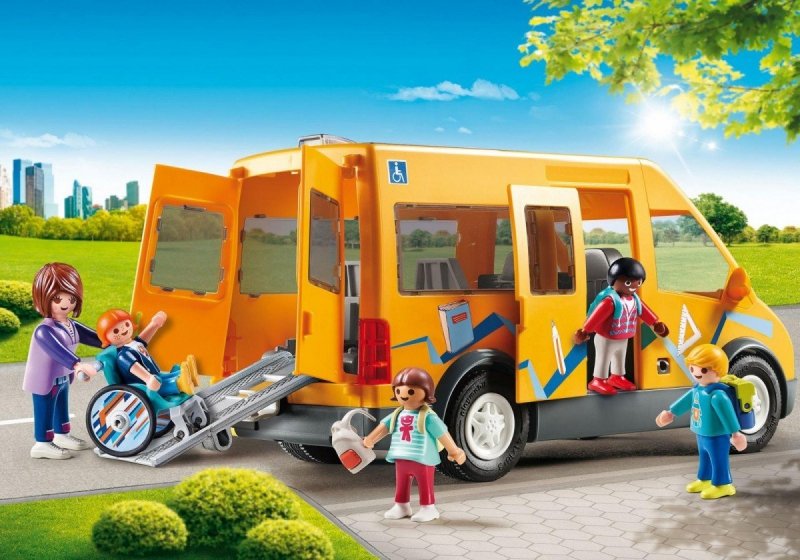 PLAYMOBIL CITY LIFE AUTOBUS SZKOLNY 9419 4+