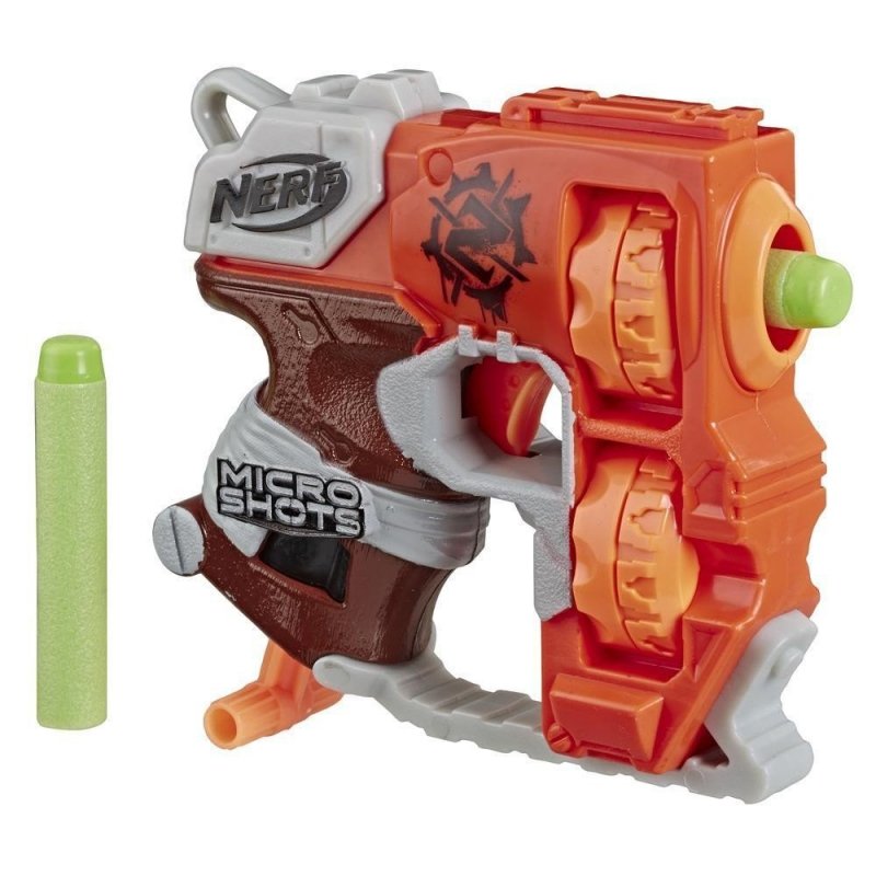 HASBRO WYRZUTNIA NERF MICROSHOTS FLIPFURY E3002 8+