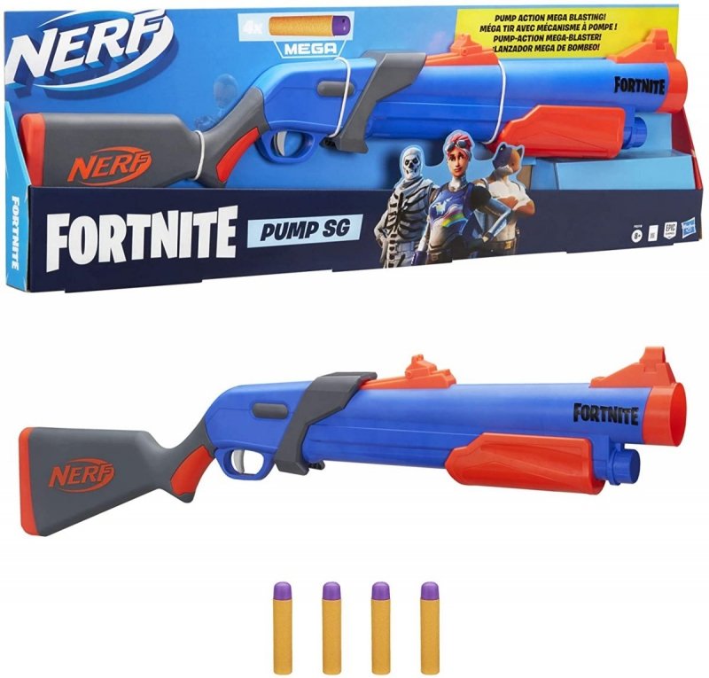 HASBRO BLASTER NERF FORTNITE PUMP SG F0318 8+