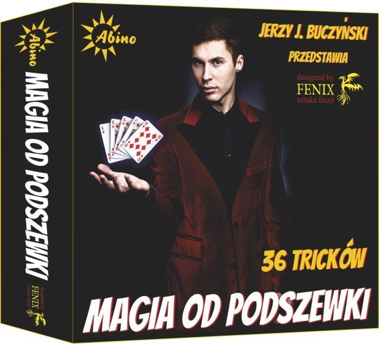 ABINO SZTUCZKI MAGICZNE MAGIA OD PODSZEWKI 36 TRIKÓW 8+