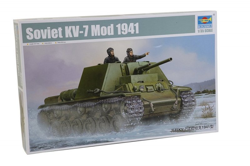 TRUMPETER SOVIET KV-7 MOD 1941 09503 SKALA 1:35