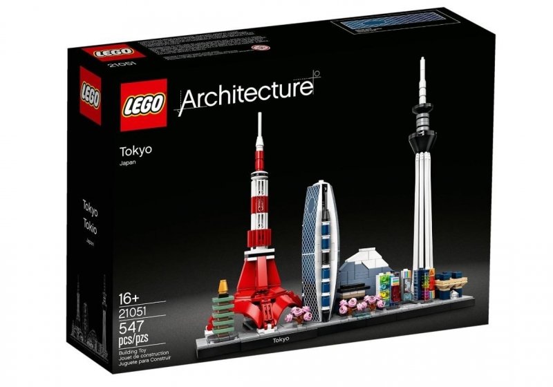 LEGO ARCHITECTURE TOKIO 547EL. 21051 16+