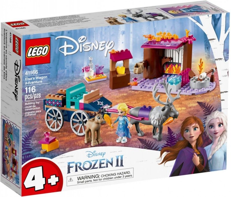 LEGO KSIĘŻNICZKI DISNEYA WYPRAWA ELZY 41166 4+