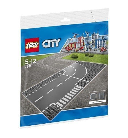 LEGO CITY SKRZYŻOWANIE I ZAKRĘT 7281 5+