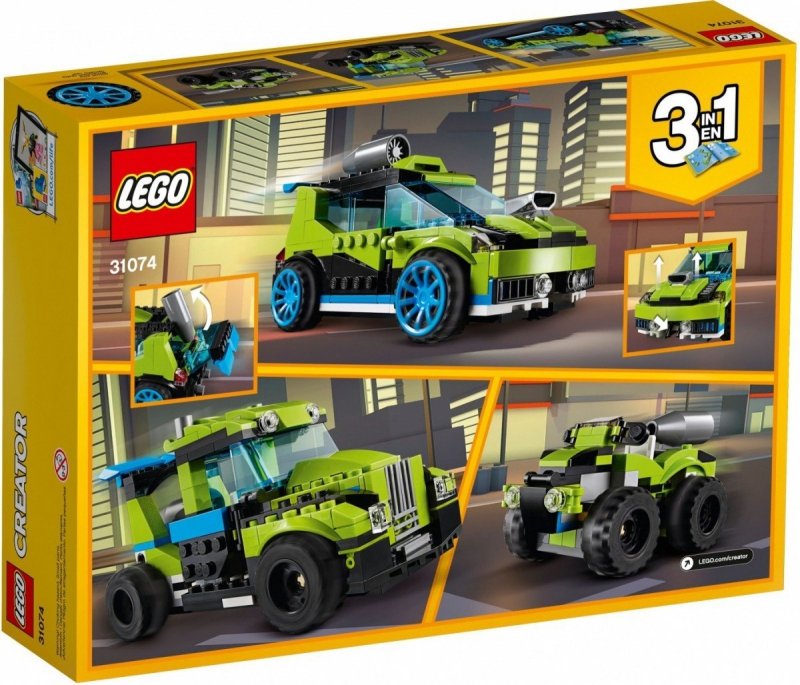 LEGO CREATOR WYŚCIGÓWKA 31074 7+