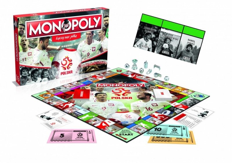 WINNING MOVES GRA MONOPOLY PZPN 2020 8+