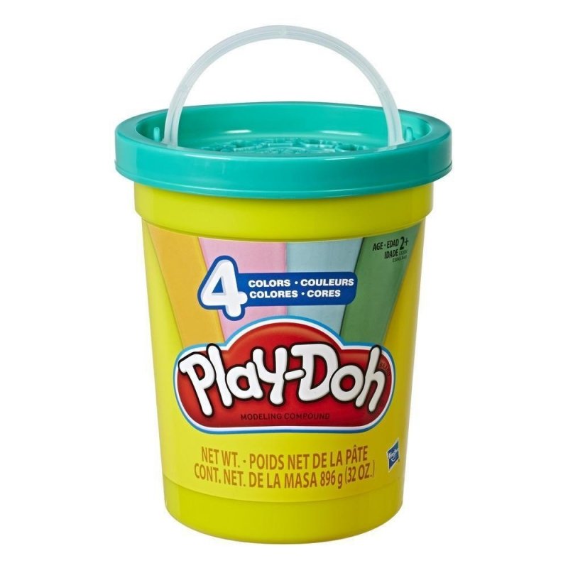 HASBRO PLAY DOH CIASTOLINA TUBA MODERN COLORS 896G 2+