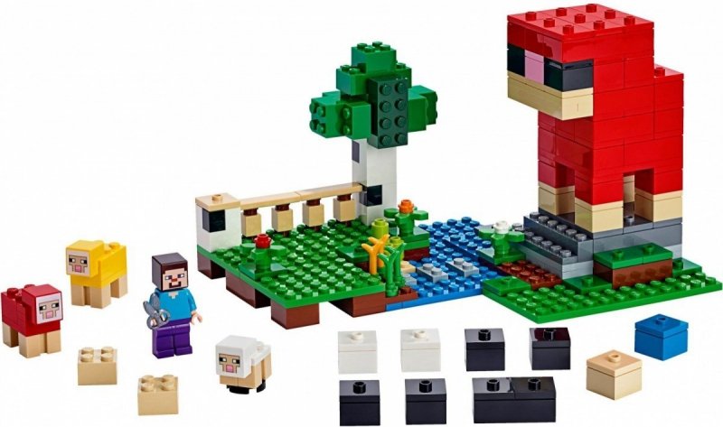 LEGO MINECRAFT HODOWLA OWIEC 21153 7+