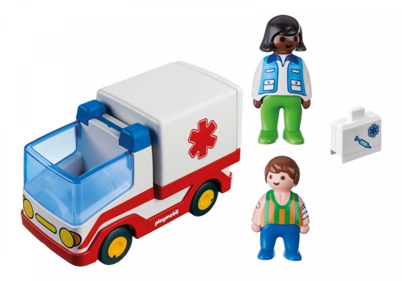 PLAYMOBIL 123 KARETKA 9122 18M+