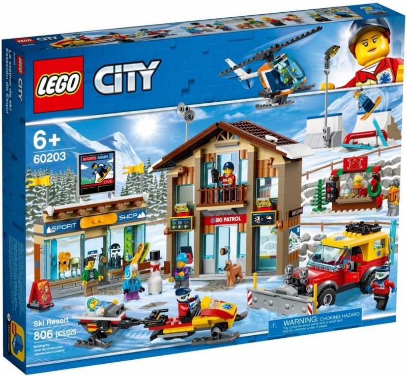 LEGO CITY KURORT NARCIARSKI 60203 6+