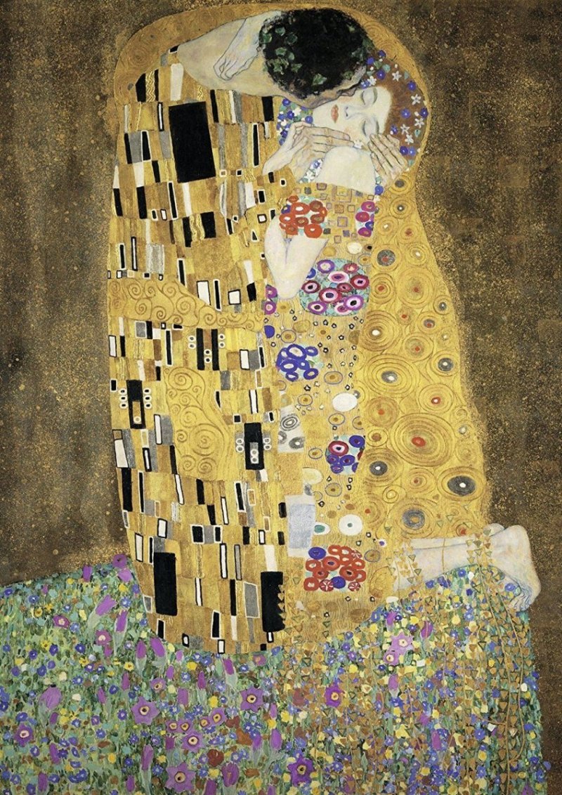 CLEMENTONI 1000 EL. POCAŁUNEK KLIMT PUZZLE 12+