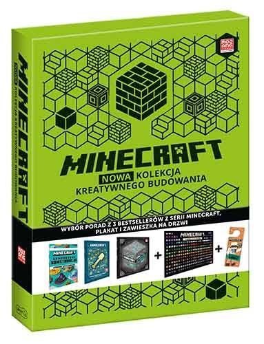 HARPER COLLINS KSIĄŻECZKA MINECRAFT. NOWA KOLEKCJA KREATYWNEGO BUDOWANIA 7+