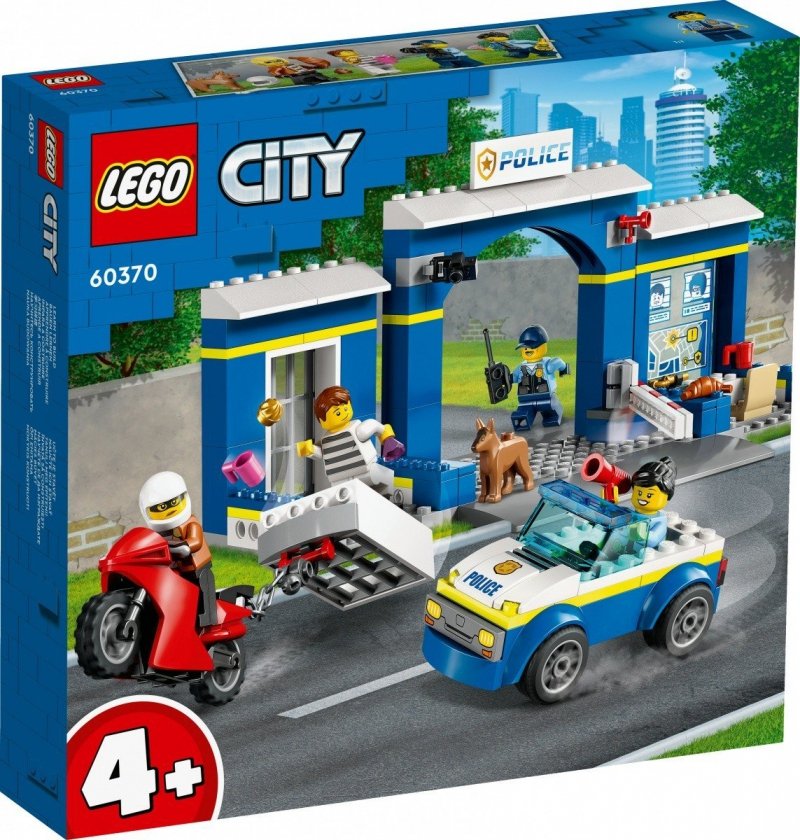 LEGO CITY POSTERUNEK POLICJI - POŚCIG 60370 4+