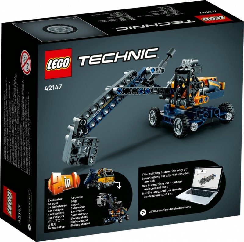 LEGO TECHNIC WYWROTKA 42147 7+