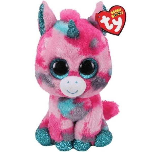 METEOR TY BEANIE BOOS JEDNOROŻEC RÓŻOWO-NIEBIESKI 15 CM 3+