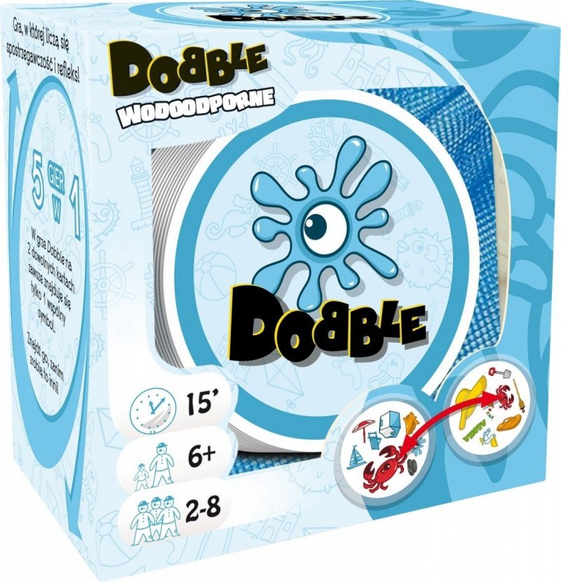 REBEL GRA DOBBLE WODOODPORNE 6+