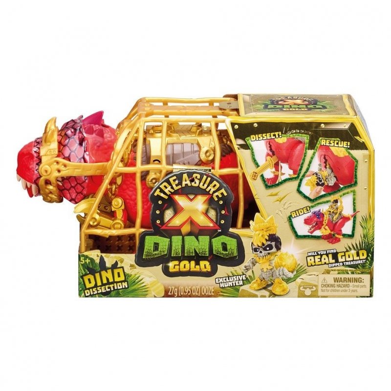 COBI ZESTAW TREASURE X S7 DINO GOLD DINOZAUR  5+