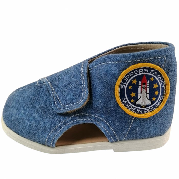 Kapcie dla dzieci Slippers Family Jeans Pacific II
