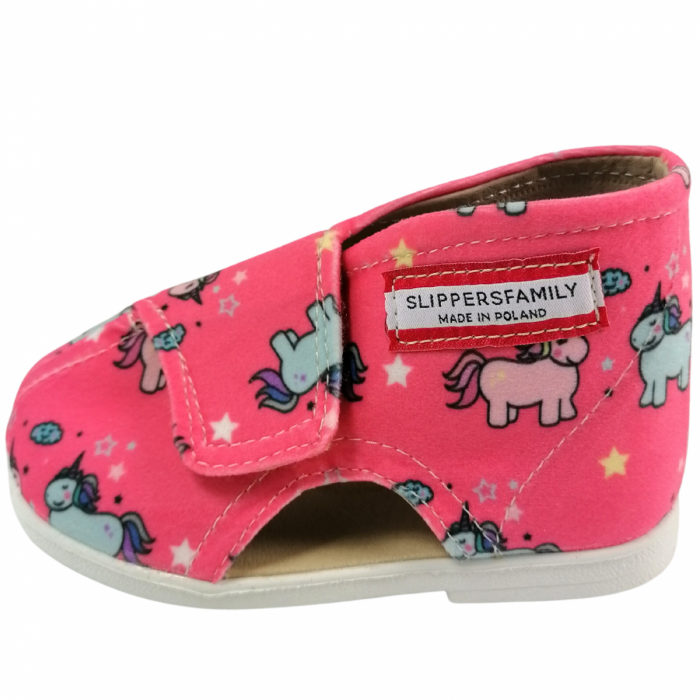 Kapcie dla dzieci Slippers Family Jednorożec