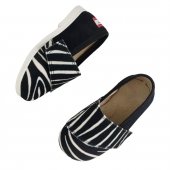 Buty dla dzieci na rzep Slippers Family Zebra