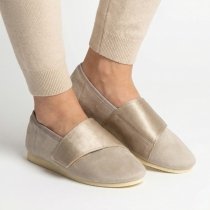    Kapcie damskie Beige - kolekcja Mądre Kapcie