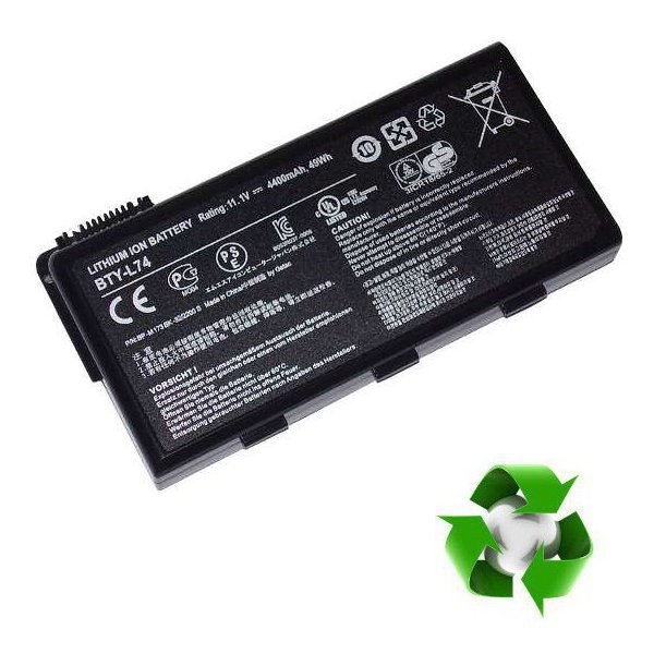 MSI A5000, CR600, CR620, CR700, CX700 - 11,1V 9000 mAh