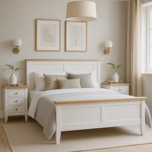 BIAŁE ŁÓŻKO SKANDILINE 