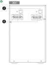 ITY3-EX010HB SOCOMEC zewnętrzny moduł bateryjny do UPS ITYS 3 1000VA/1000W, 36V, 1 łańcuch baterii wewnętrznych.