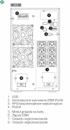 ITY3-TW030LB Zasilacz UPS ITYS 3 3000VA/3000W (KS), VFI  On-Line, Tower, z wydajną ładowarką, do baterii zewnętrznych, LCD, 1f/1f