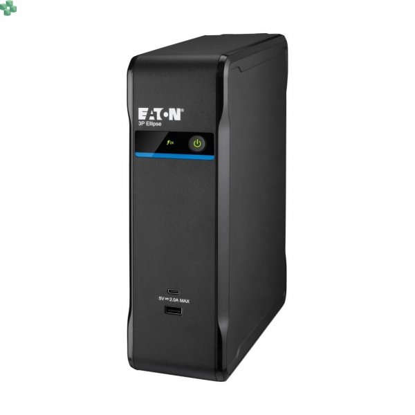 3P700UI UPS Eaton 3P Ellipse USB IEC, 700 VA, 420 W, wejście: C14, gniazda: (3) C13, (1) C13 tylko z ochroną przepięciową, ładowanie USB, tower