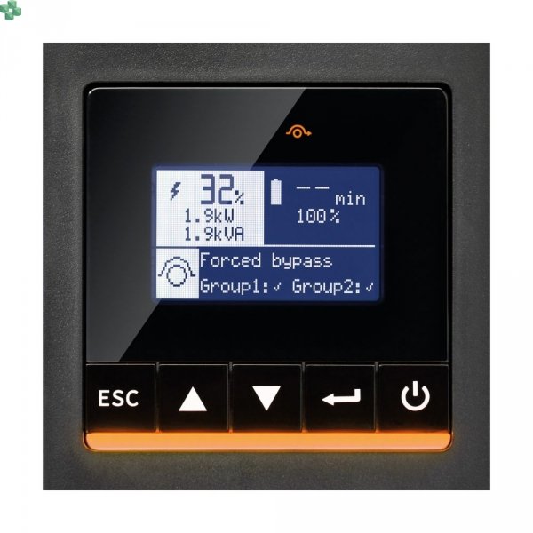 9PX8KIRTNBPG2 Eaton 9PX 8000VA/8000W, RT4U, karta Gbit, szyny rack, bypass serw. w zestawie