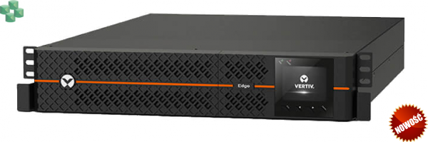 EDGE-3000IRT2UXL Zasilacz UPS VERTIV EDGE 3000VA/2700W XL, Rack/Tower, 2U, Line-Interactive, LCD, PF=0,9