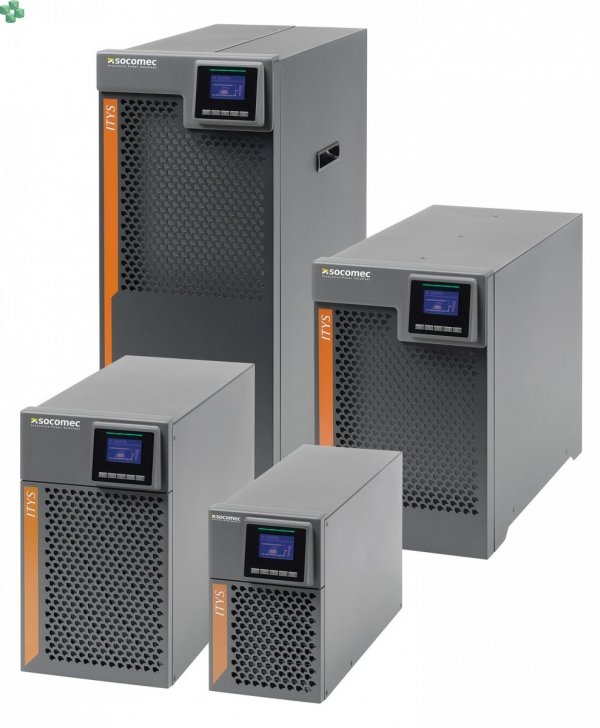 ITY3-TW030B Zasilacz UPS ITYS 3 3000VA/3000W, VFI  On-Line, Tower, baterie wewnętrzne, LCD, 1f/1f