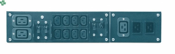 SBP5000RMI2U Panel obejścia serwisowego APC — 230 V; 32 A; BBM (najpierw zwarcie, potem rozwarcie); wejście IEC320 C20/podłączone na stałe; wyjście IEC-320 — (2) C19 (8) C13