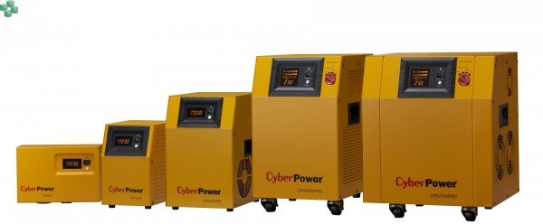 CPS3500PRO Zasilacz UPS CyberPower 3500VA/2450W, długie czasy podtrzymania, sinus na wyjściu, opcja karty sieciowej. Baterie zewnętrzne do kupienia osobno.