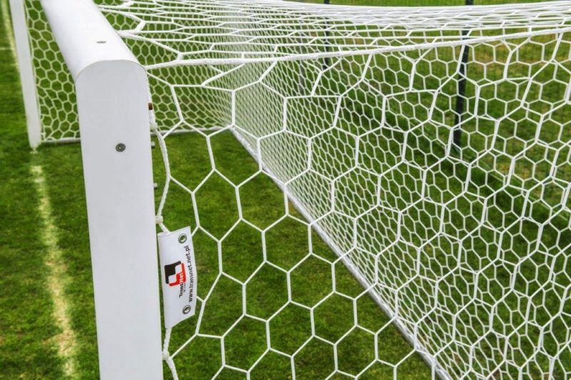 Siatka na bramkę 7,50x2,50m | Oczko hexagonalne | Śr.linki 4,0mm | 