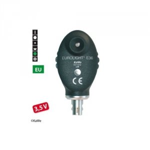 Oftalmoskop KaWe EUROLIGHT E36 3,5 V, Główka Optyczna