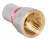 ZŁĄCZKA MUFOWA ZAPRASOWYWANA PEX ALUPEX FI 25x1 GW MOCNY MOSIĄDZ DIAMOND FZZ-002.1X25.ZŁ-DZ