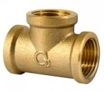 TRÓJNIK MOSIĘŻNY ZŁĄCZKA MOSIĘŻNA RÓWNOPRZELOTOWY Ø 1/2'' DN15 SOLIDNY MOCNY K-130.TRÓJ.15.Y.