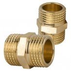 NYPEL MOSIĘŻNY ZŁĄCZKA MOSIĘŻNA RÓWNOPRZELOTOWY 5/4'' DN32 K-280.NYPEL.32.Y. 