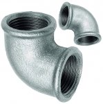 KOLANO KOLANKO OCYNKOWANE 5/4 MUFOWE W/W OCYNK DN32 11/4 ŻELIWNE SOLIDNE