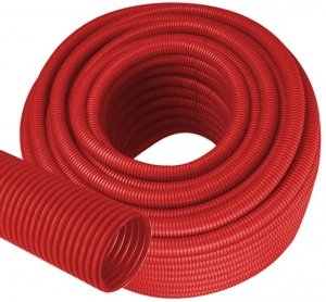 RURA KARBOWANA OSŁONOWA CZERWONA PESZEL 28/23 50m CZERWONY DIAMOND