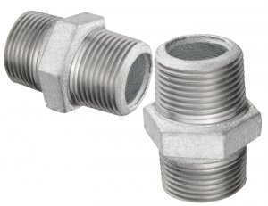 NYPEL OCYNKOWANY OCYNK ZŁĄCZKA RÓWNOPRZELOTOWY FI 1 GZ DN25 ŻELIWNY