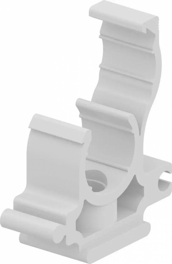 UCHWYT DO RURY 32mm Z KLAPKĄ ZATRZASK 32 PEX PP KLIPS ZAPINANY ZAMYKANY