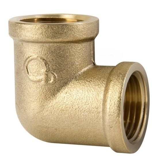 Kolano, kolanko mosiężne 3/4'' MOCNY MOSIĄDŹ K-90.KOL.20.Y.