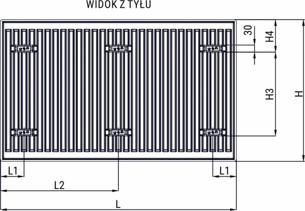 GRZEJNIK DIAMOND TYP C22 600X900 PŁYTOWY STALOWY PODŁĄCZENIE BOCZNE