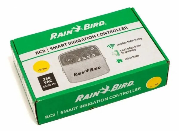 RAIN BIRD STEROWNIK DO NAWADNIANIA RC2 6 sekcji Wewnętrzny z Modułem Wi-Fi