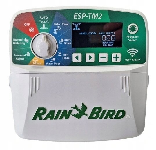 Sterownik ESP-TM2 TM2 RAIN BIRD WEWNĘTRZNY 4 sekcje Z Możliwością Wi-fi