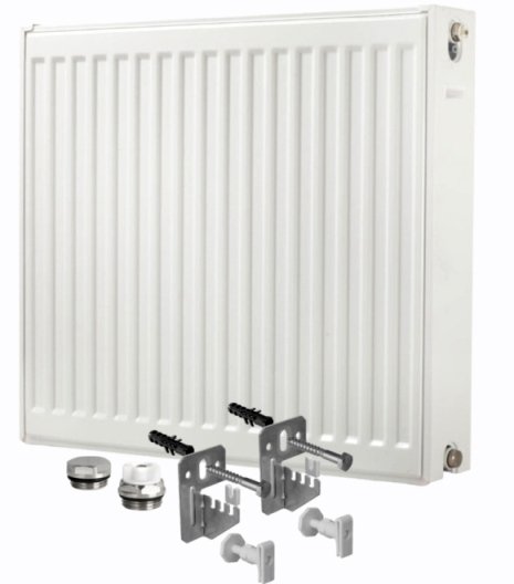 GRZEJNIK C22 550x800 PANELOWY STALOWY DWUPŁYTOWY BOCZNY DIAMOND 55x80cm