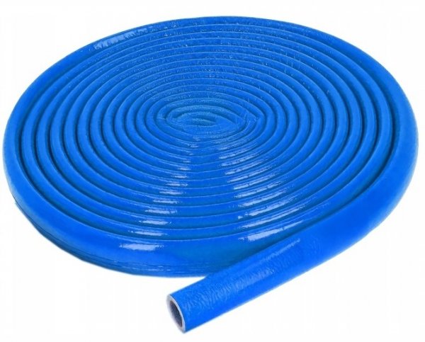 IZOLACJA OTULINA NA RURĘ PEX MIEDZIANĄ FI 35/6mm NIEBIESKA W KRĘGU KRĄG 10m
